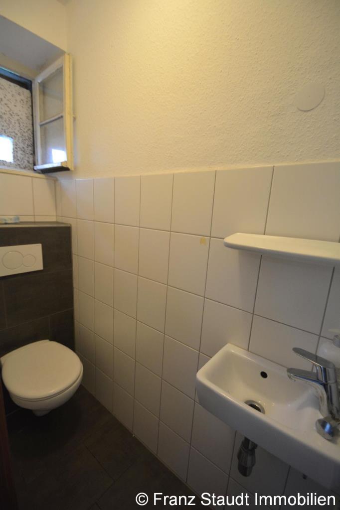 WC im Erdgeschoss